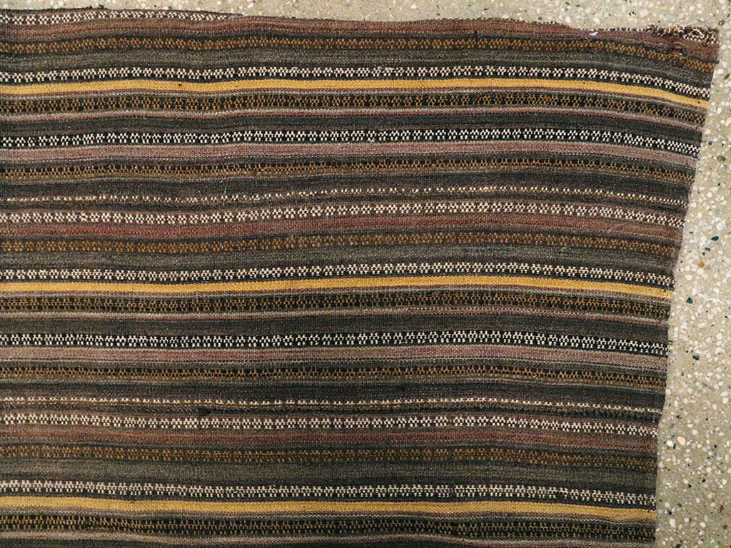 Vintage Turkish Flatweave Kilim Rug, No.11761 - Gsblank