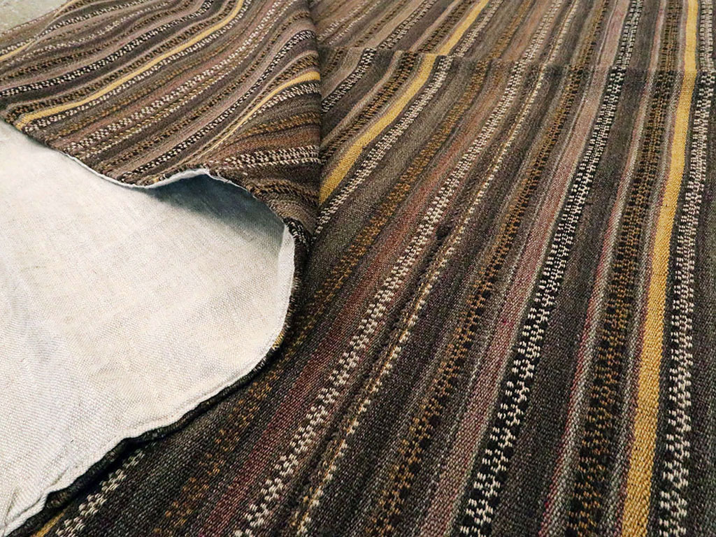 Vintage Turkish Flatweave Kilim Rug, No.11761 - Gsblank