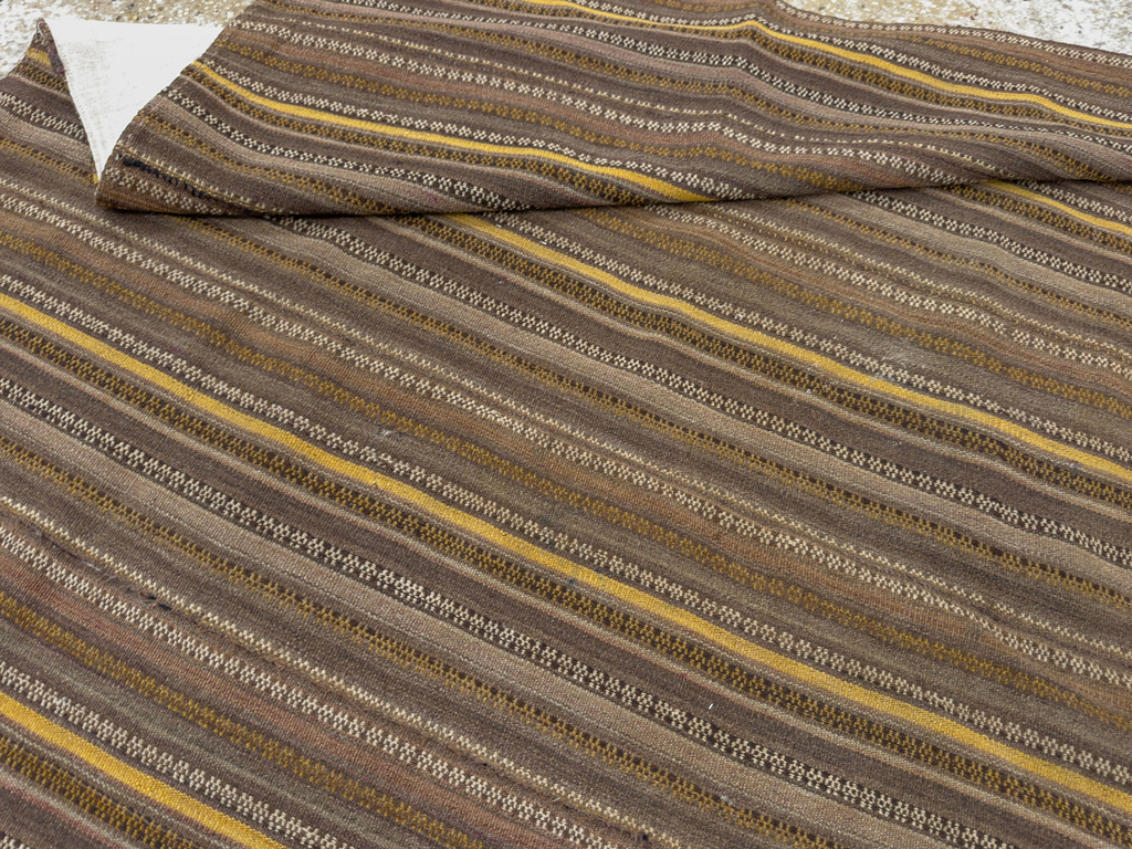 Vintage Turkish Flatweave Kilim Rug, No.11761 - Gsblank