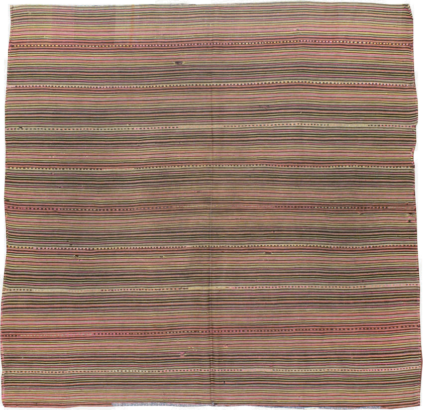 Vintage Persian Flatweave Kilim, No.11764 - Gsblank