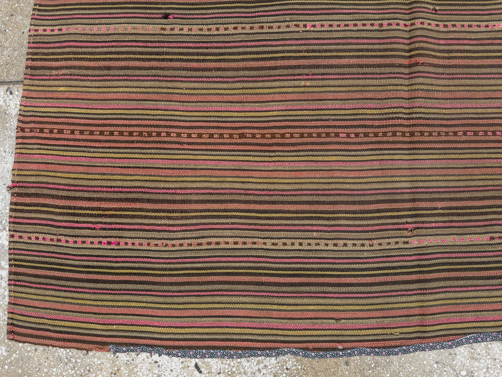 Vintage Persian Flatweave Kilim, No.11764 - Gsblank