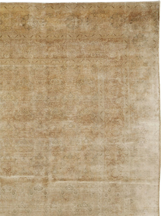 Antique Persian Tabriz Carpet, No.11786 - Gsblank