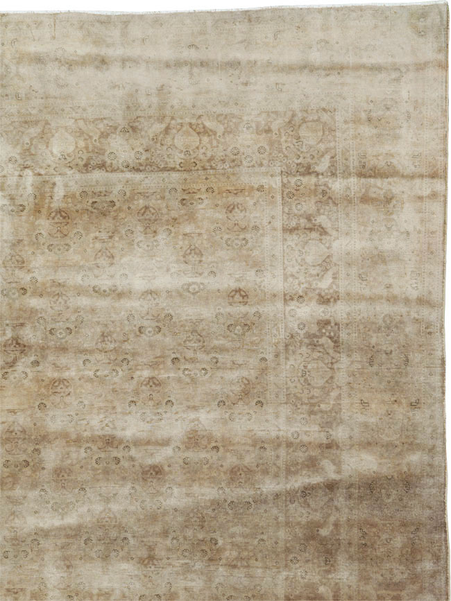 Antique Persian Tabriz Carpet, No.11786 - Gsblank