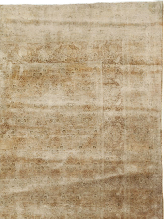 Antique Persian Tabriz Carpet, No.11786 - Gsblank