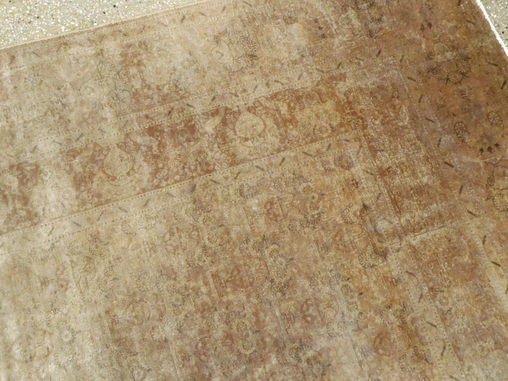 Antique Persian Tabriz Carpet, No.11786 - Gsblank