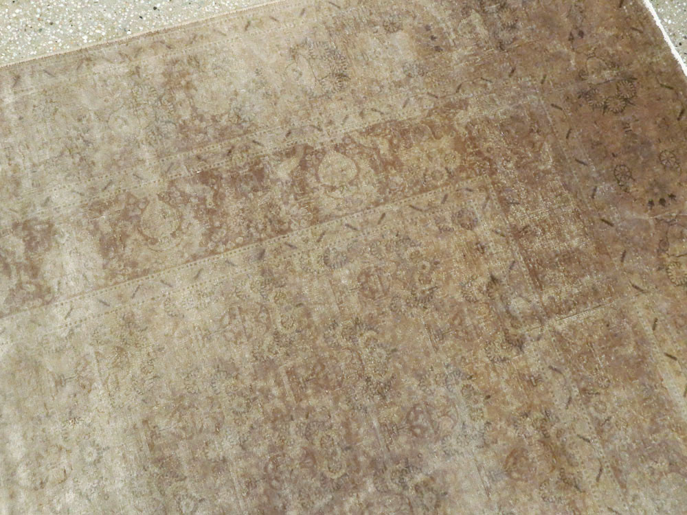 Antique Persian Tabriz Carpet, No.11786 - Gsblank