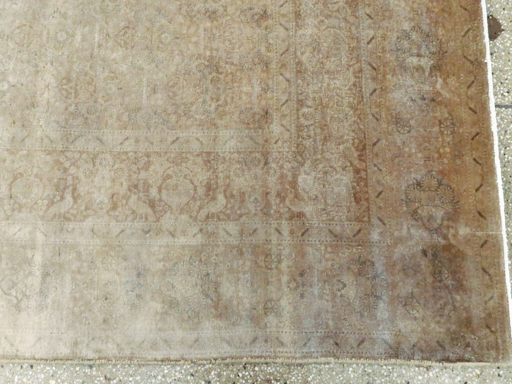 Antique Persian Tabriz Carpet, No.11786 - Gsblank