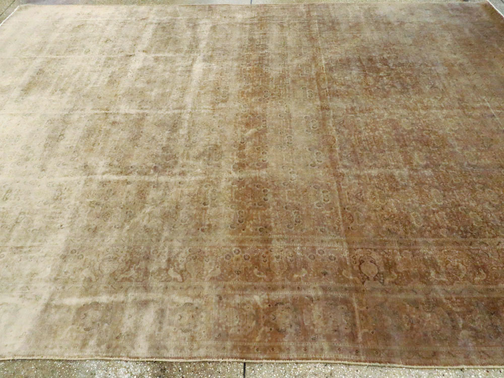 Antique Persian Tabriz Carpet, No.11786 - Gsblank