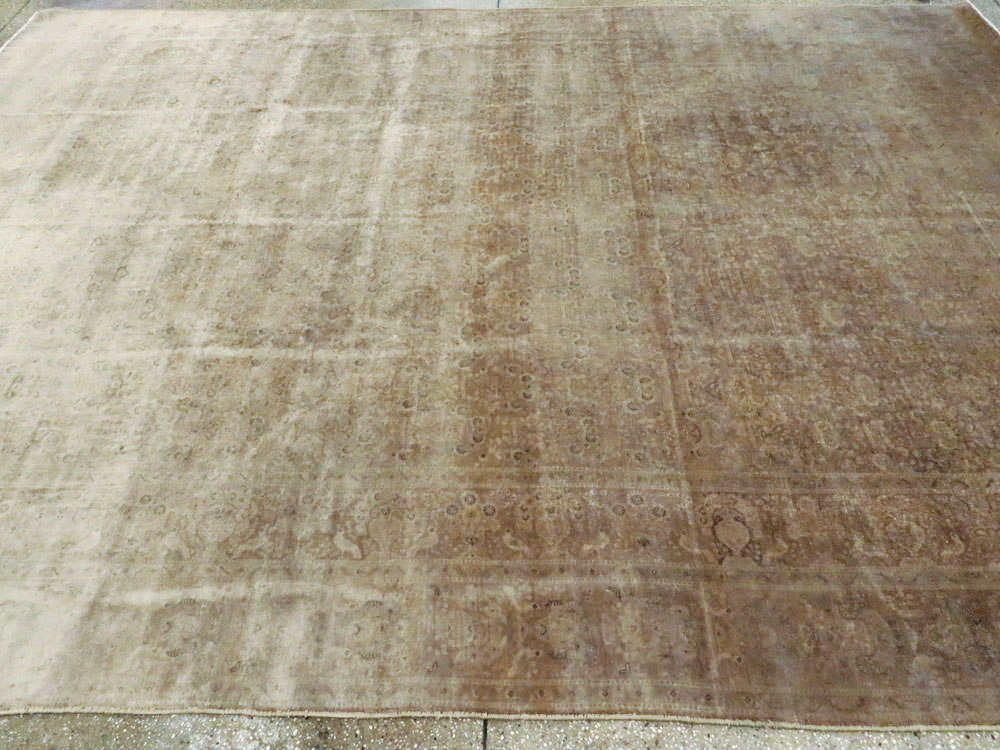 Antique Persian Tabriz Carpet, No.11786 - Gsblank