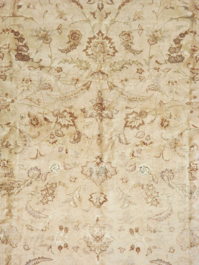 Vintage Persian Tabriz Carpet, No.11787 - Gsblank