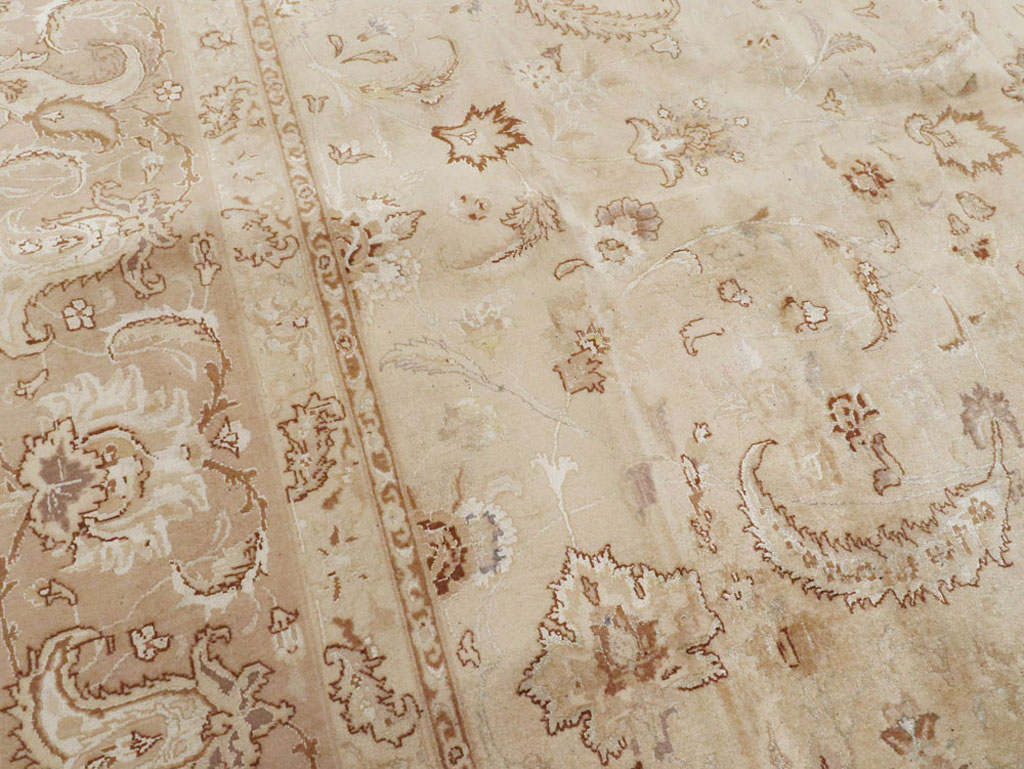 Vintage Persian Tabriz Carpet, No.11787 - Gsblank