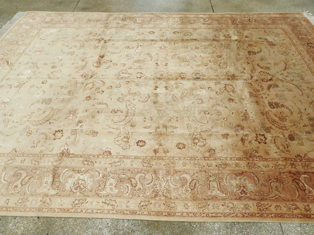 Vintage Persian Tabriz Carpet, No.11787 - Gsblank