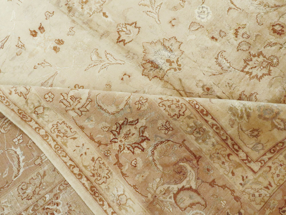 Vintage Persian Tabriz Carpet, No.11787 - Gsblank