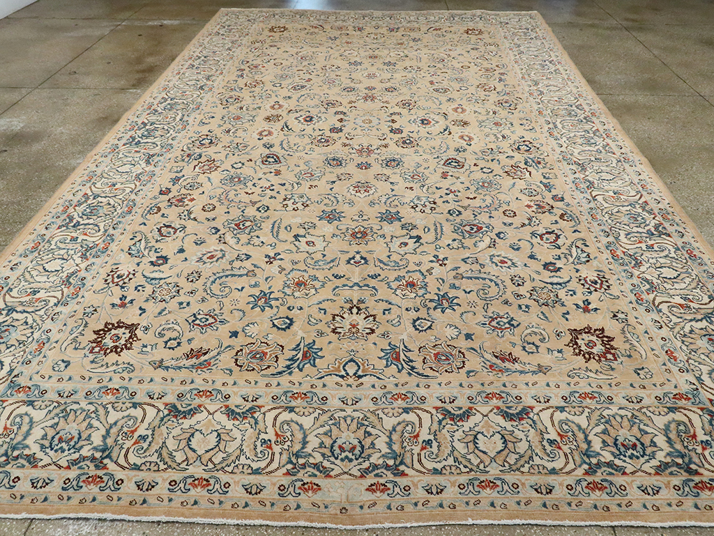 Vintage Persian Mashad Carpet, No.11804 - Gsblank