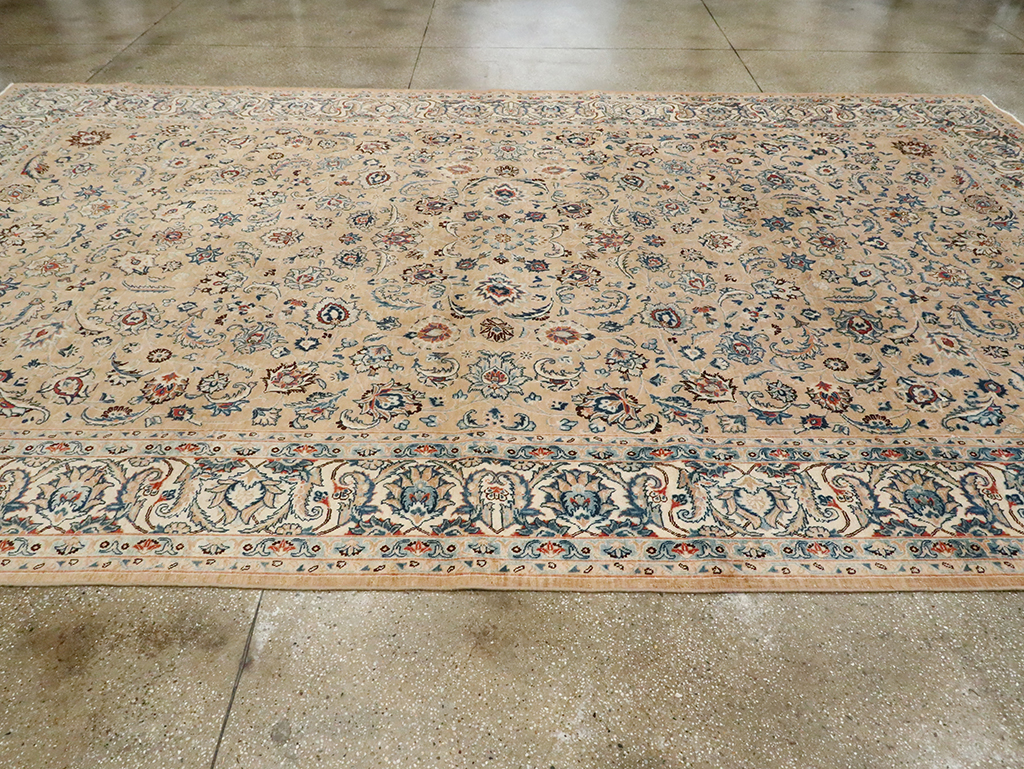 Vintage Persian Mashad Carpet, No.11804 - Gsblank