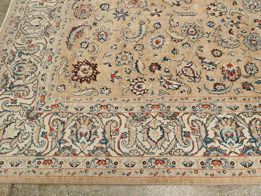 Vintage Persian Mashad Carpet, No.11804 - Gsblank