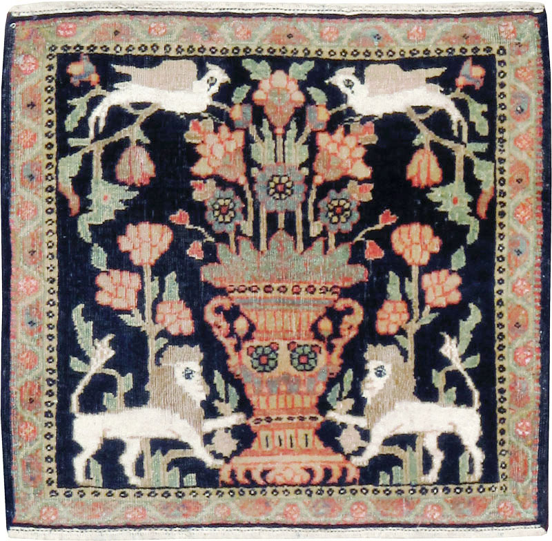 Antique Persian Fereghan Rug, No.11833 - Gsblank