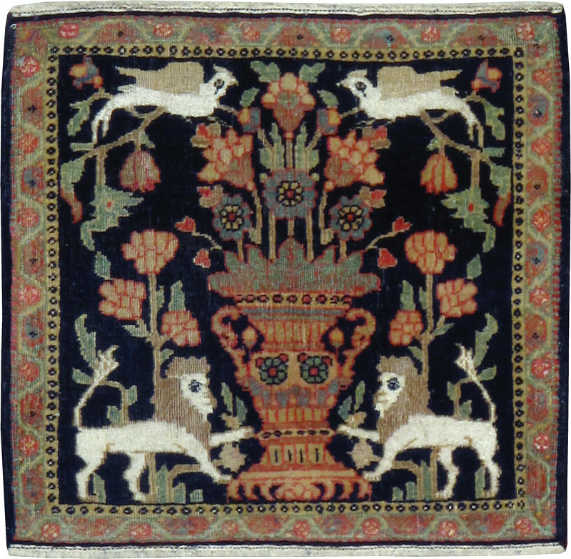 Antique Persian Fereghan Rug, No.11833 - Gsblank