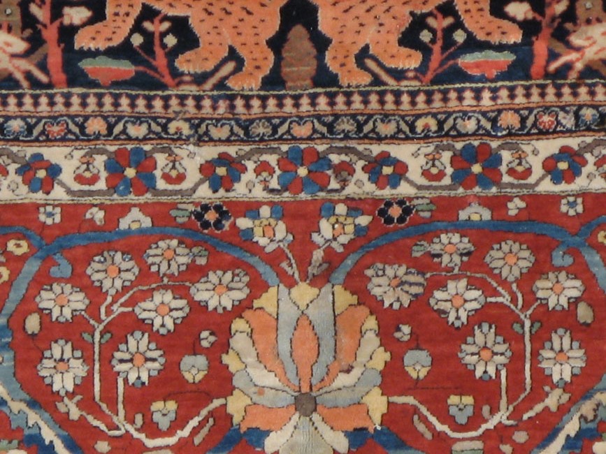 A Mohtashem Kashan Rug, No.11837 - Gsblank