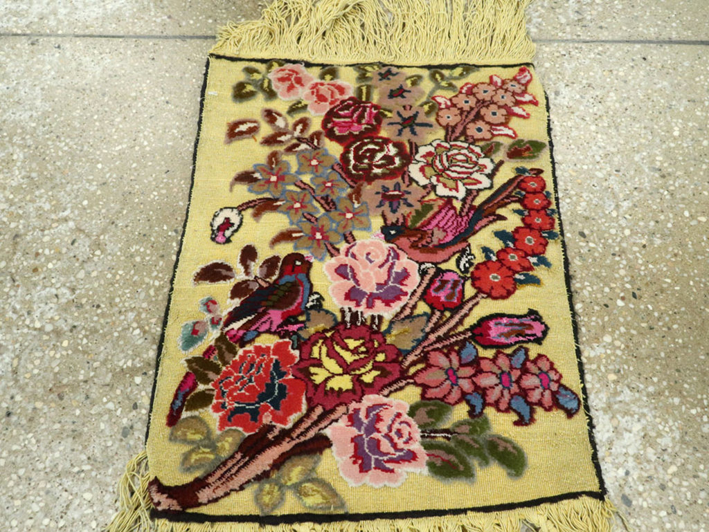 Vintage Persian Souf Rug (Pair: 1 of 2), No.11847 - Gsblank