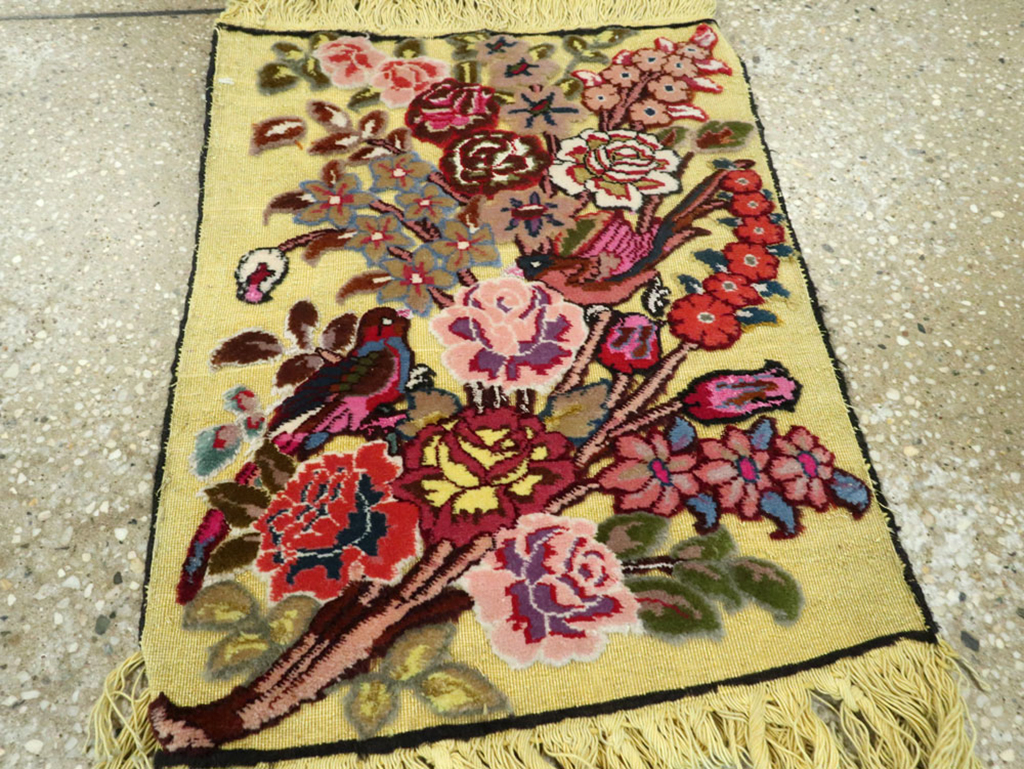 Vintage Persian Souf Rug (Pair: 1 of 2), No.11847 - Gsblank