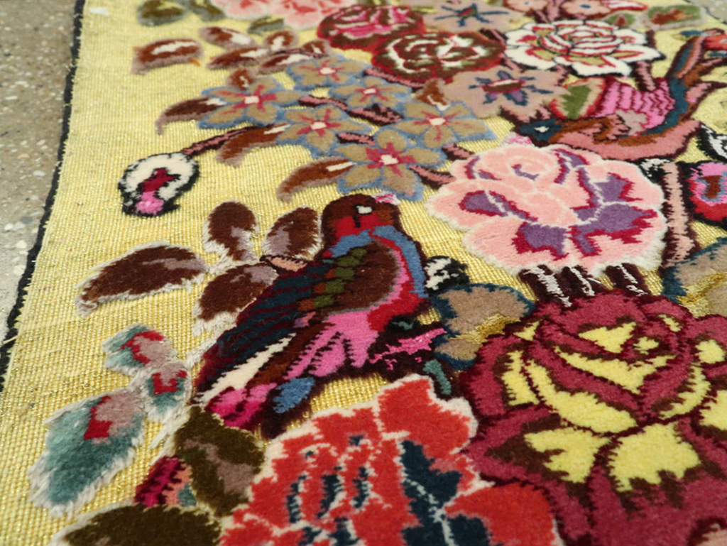 Vintage Persian Souf Rug (Pair: 1 of 2), No.11847 - Gsblank