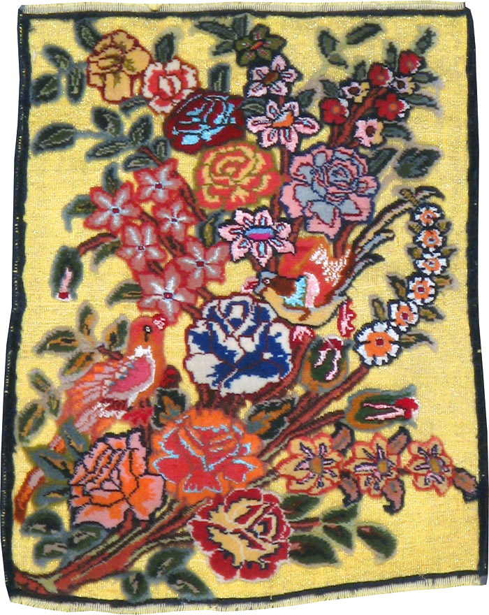 Vintage Persian Souf Rug (Pair: 2 of 2), No.11848 - Gsblank