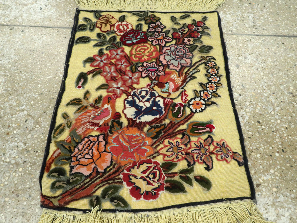 Vintage Persian Souf Rug (Pair: 2 of 2), No.11848 - Gsblank