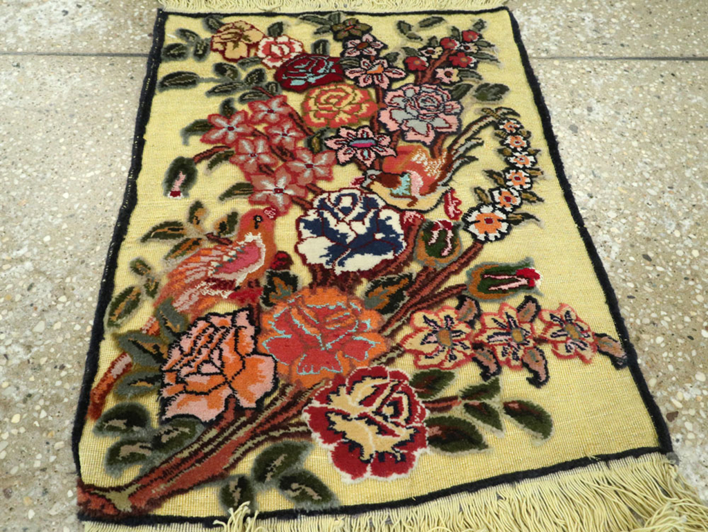 Vintage Persian Souf Rug (Pair: 2 of 2), No.11848 - Gsblank