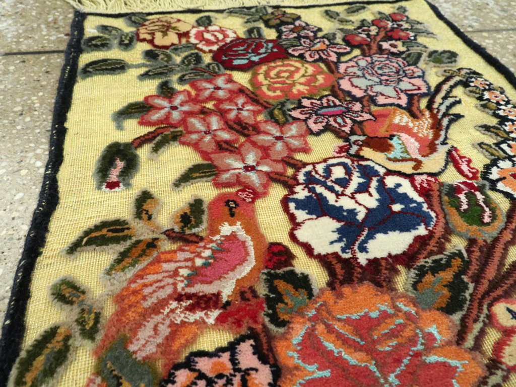 Vintage Persian Souf Rug (Pair: 2 of 2), No.11848 - Gsblank