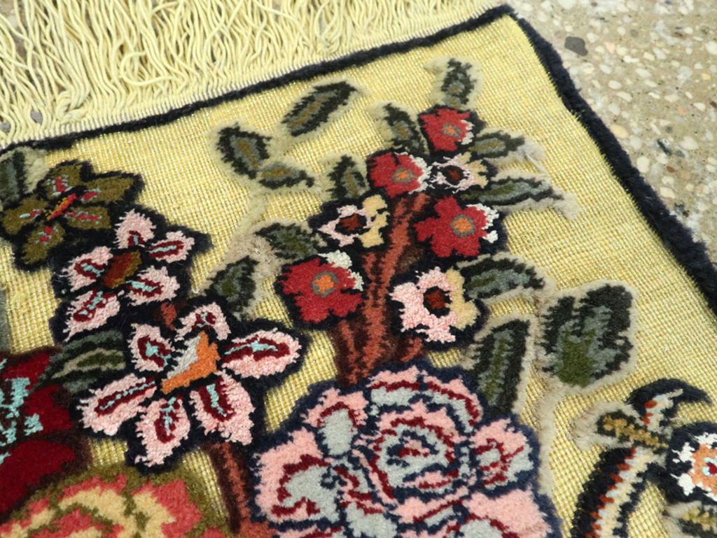 Vintage Persian Souf Rug (Pair: 2 of 2), No.11848 - Gsblank