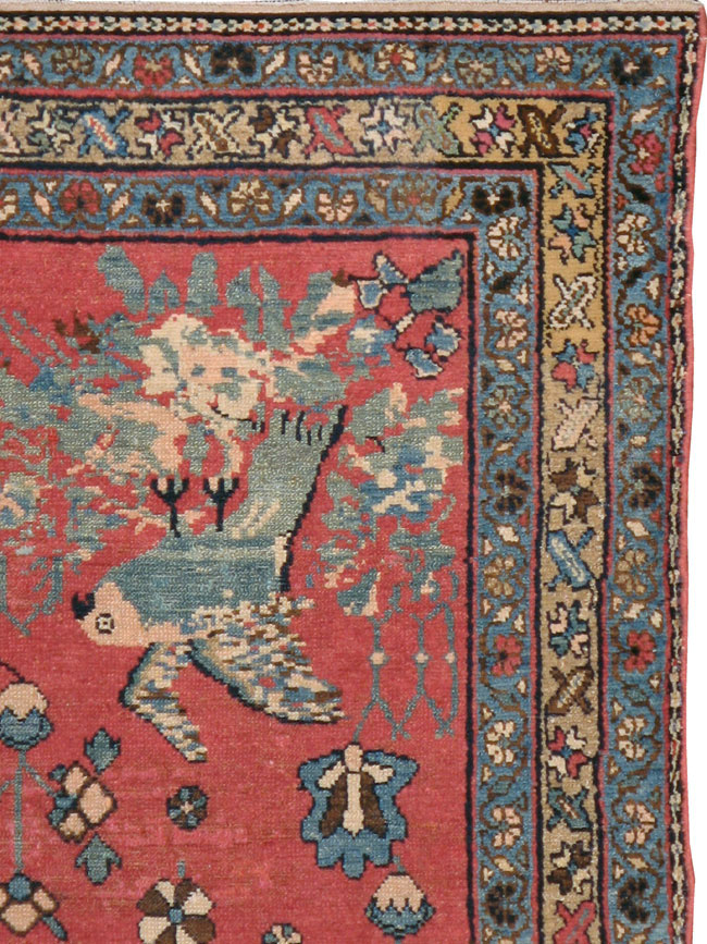 Antique Persian Malayer Rug, No.11860 - Gsblank