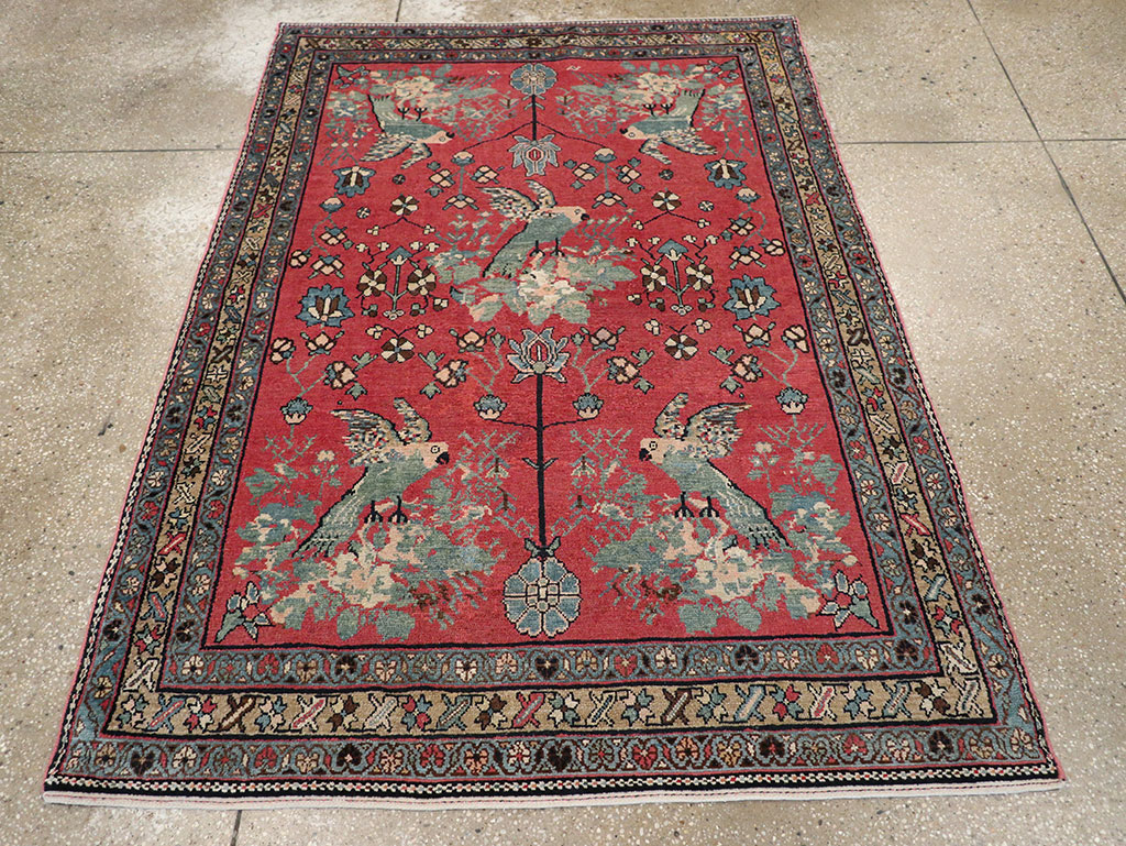 Antique Persian Malayer Rug, No.11860 - Gsblank