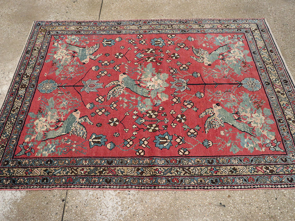 Antique Persian Malayer Rug, No.11860 - Gsblank