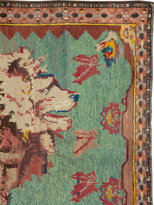 Antique Persian Gabbeh Pictorial Rug, No.11865 - Gsblank