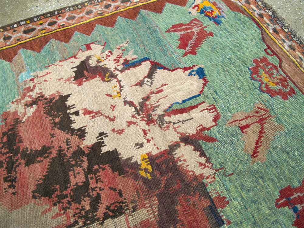 Antique Persian Gabbeh Pictorial Rug, No.11865 - Gsblank