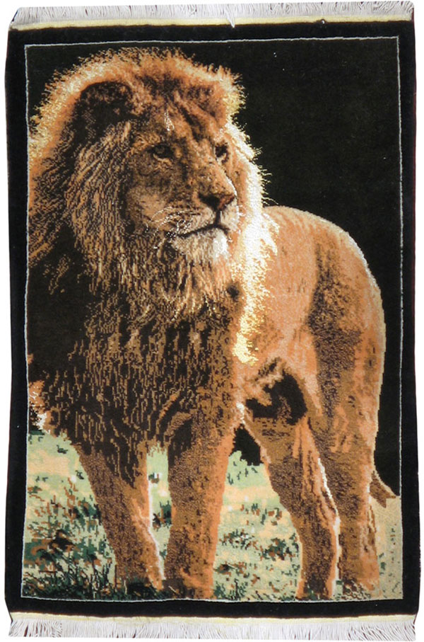 Modern Tabriz Pictorial Rug, No.11867 - Gsblank