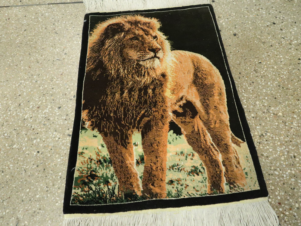 Modern Tabriz Pictorial Rug, No.11867 - Gsblank