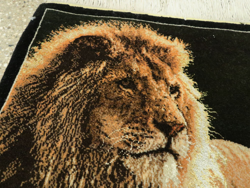 Modern Tabriz Pictorial Rug, No.11867 - Gsblank