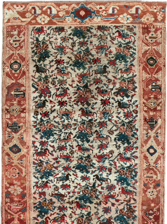 Antique Persian Kurdish Rug, No.11878 - Gsblank