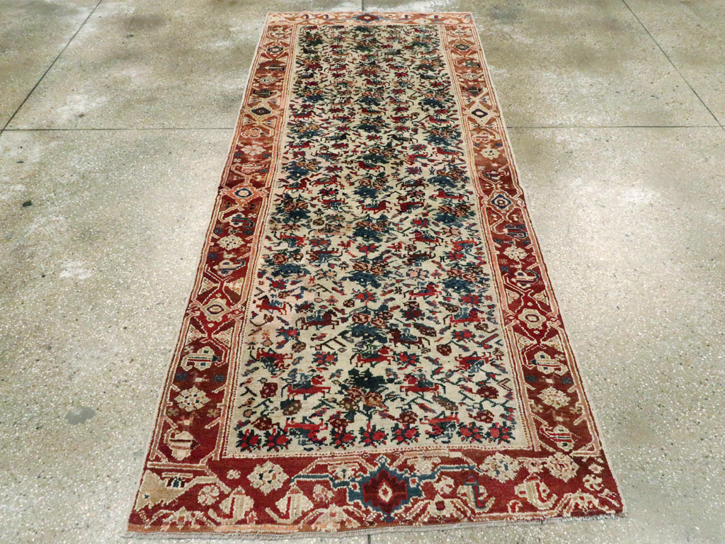 Antique Persian Kurdish Rug, No.11878 - Gsblank