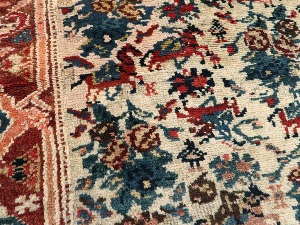 Antique Persian Kurdish Rug, No.11878 - Gsblank