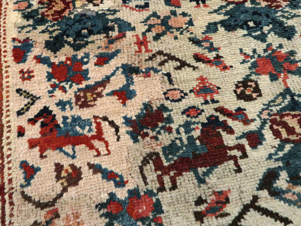 Antique Persian Kurdish Rug, No.11878 - Gsblank