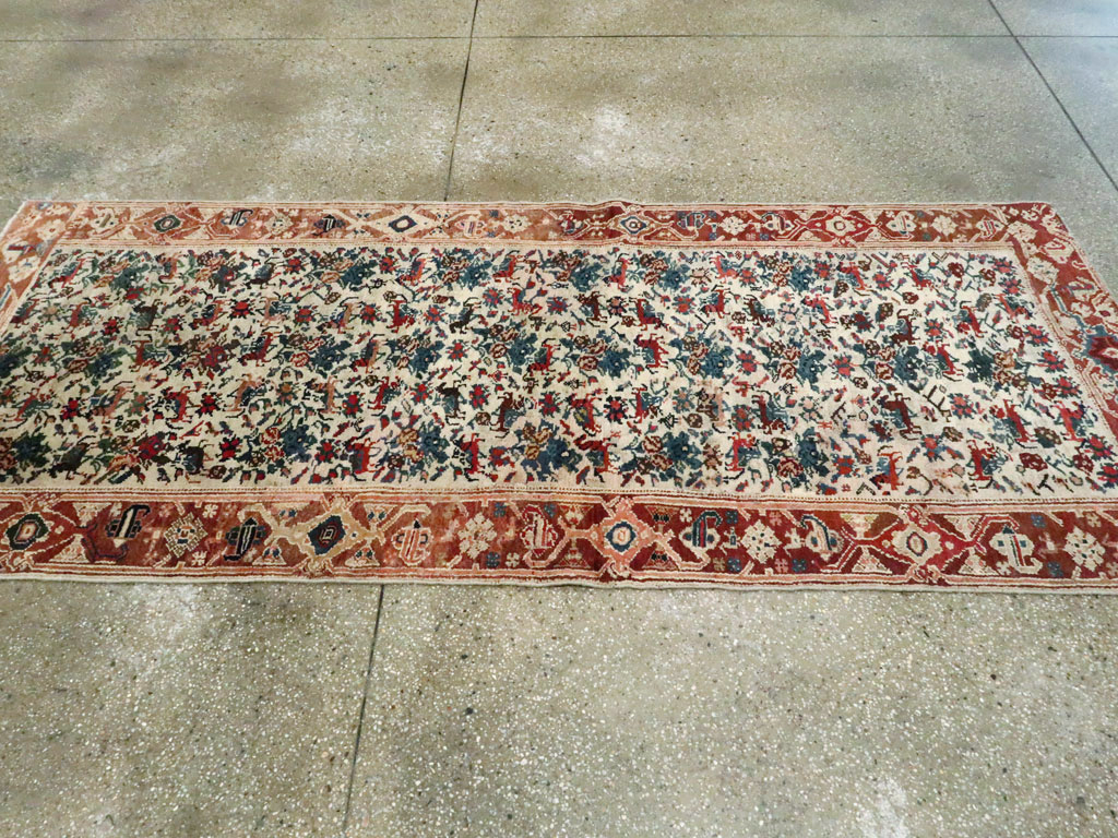 Antique Persian Kurdish Rug, No.11878 - Gsblank