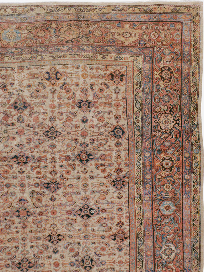 Antique Persian Mahal Carpet, No.11905 - Gsblank
