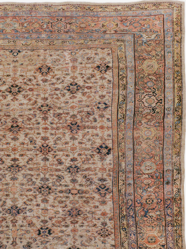 Antique Persian Mahal Carpet, No.11905 - Gsblank