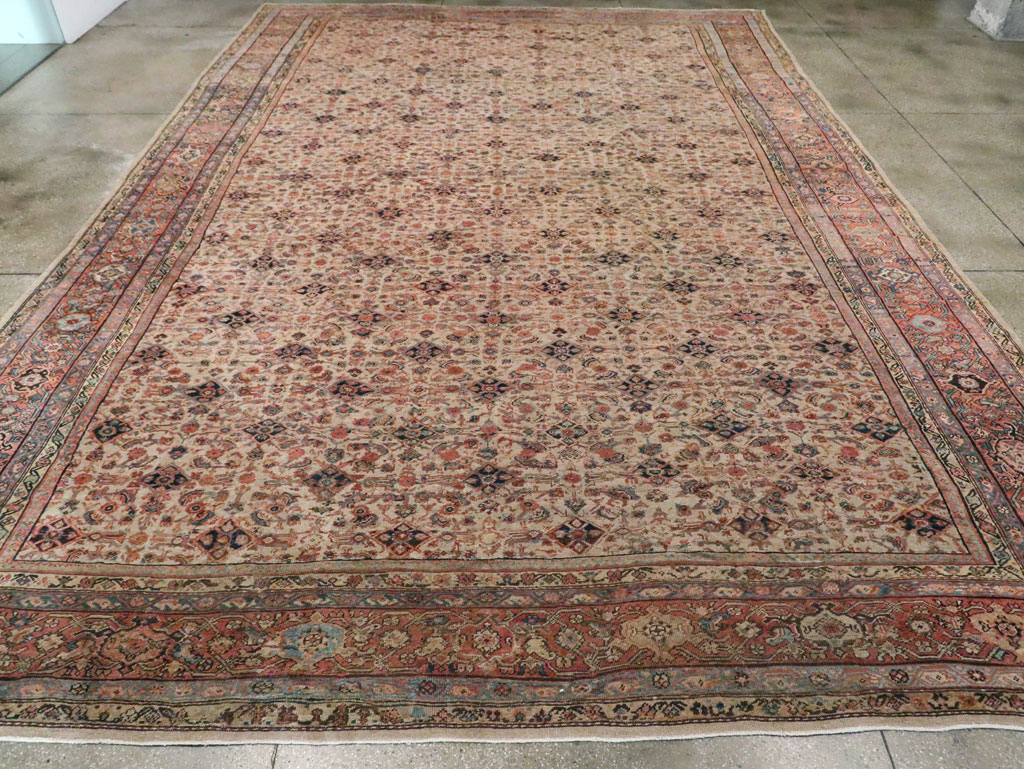 Antique Persian Mahal Carpet, No.11905 - Gsblank