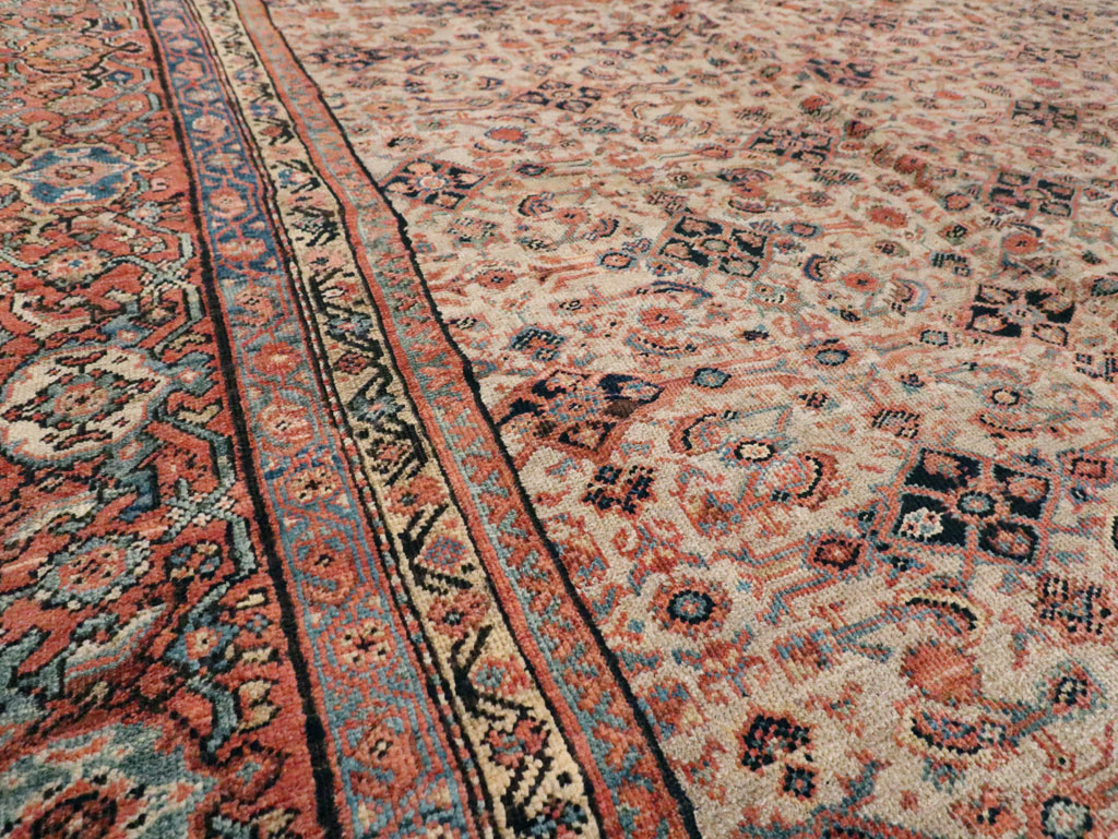 Antique Persian Mahal Carpet, No.11905 - Gsblank