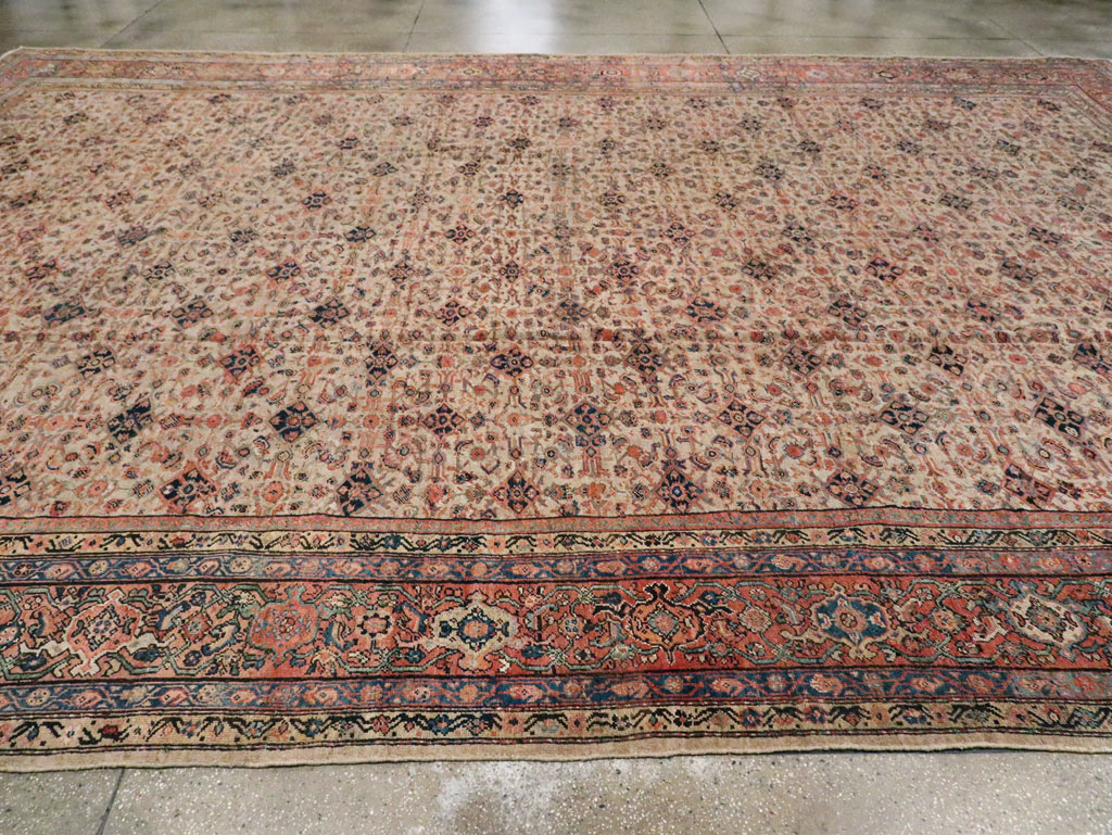 Antique Persian Mahal Carpet, No.11905 - Gsblank