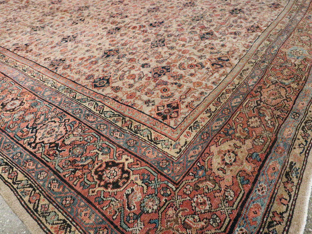 Antique Persian Mahal Carpet, No.11905 - Gsblank